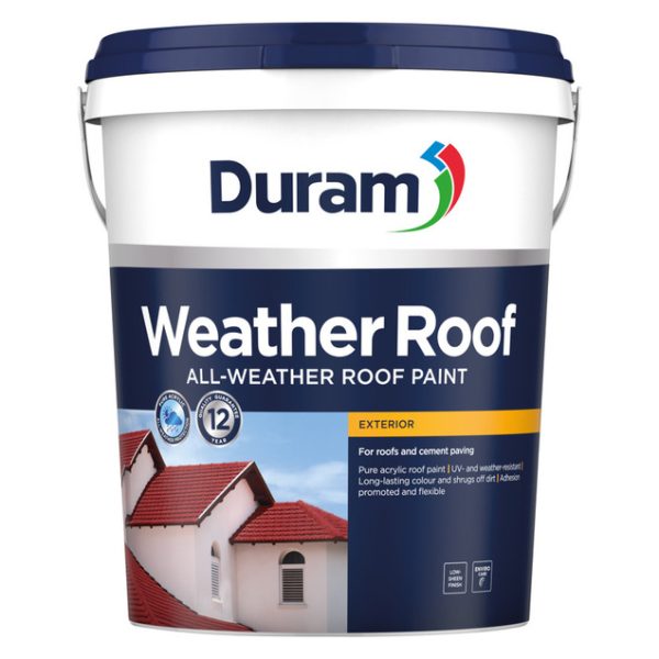 Duram Weather Roof Paint Charcoal 20 L